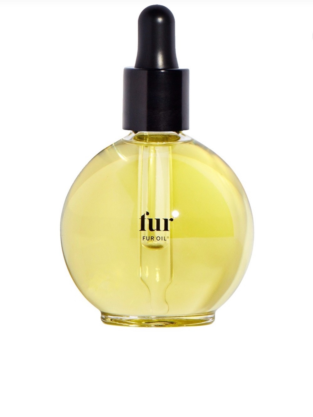 Fur Fur Oil Bottle - Yellow